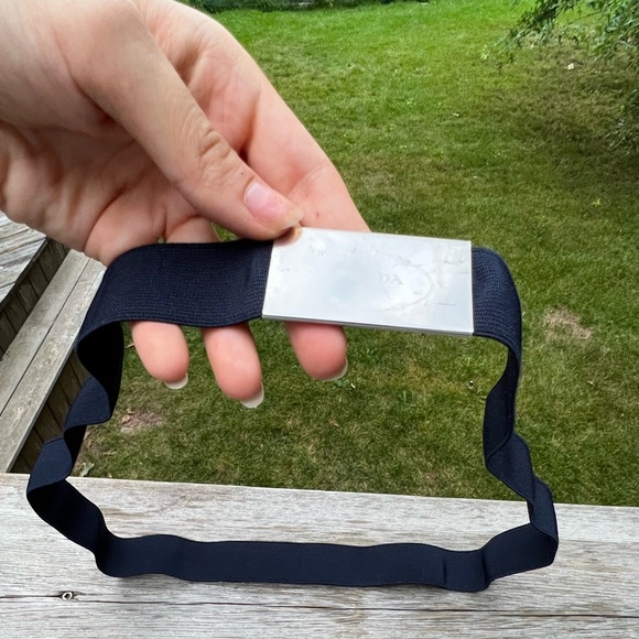 PRADA MILANO Nylon Navy Belt Women’s size 34” Made in Italy - Picture 7 of 12